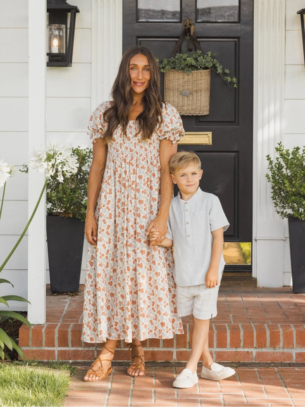 Rylee + Cru Women’s Dallas Dress in Americana Floral Print size Small
